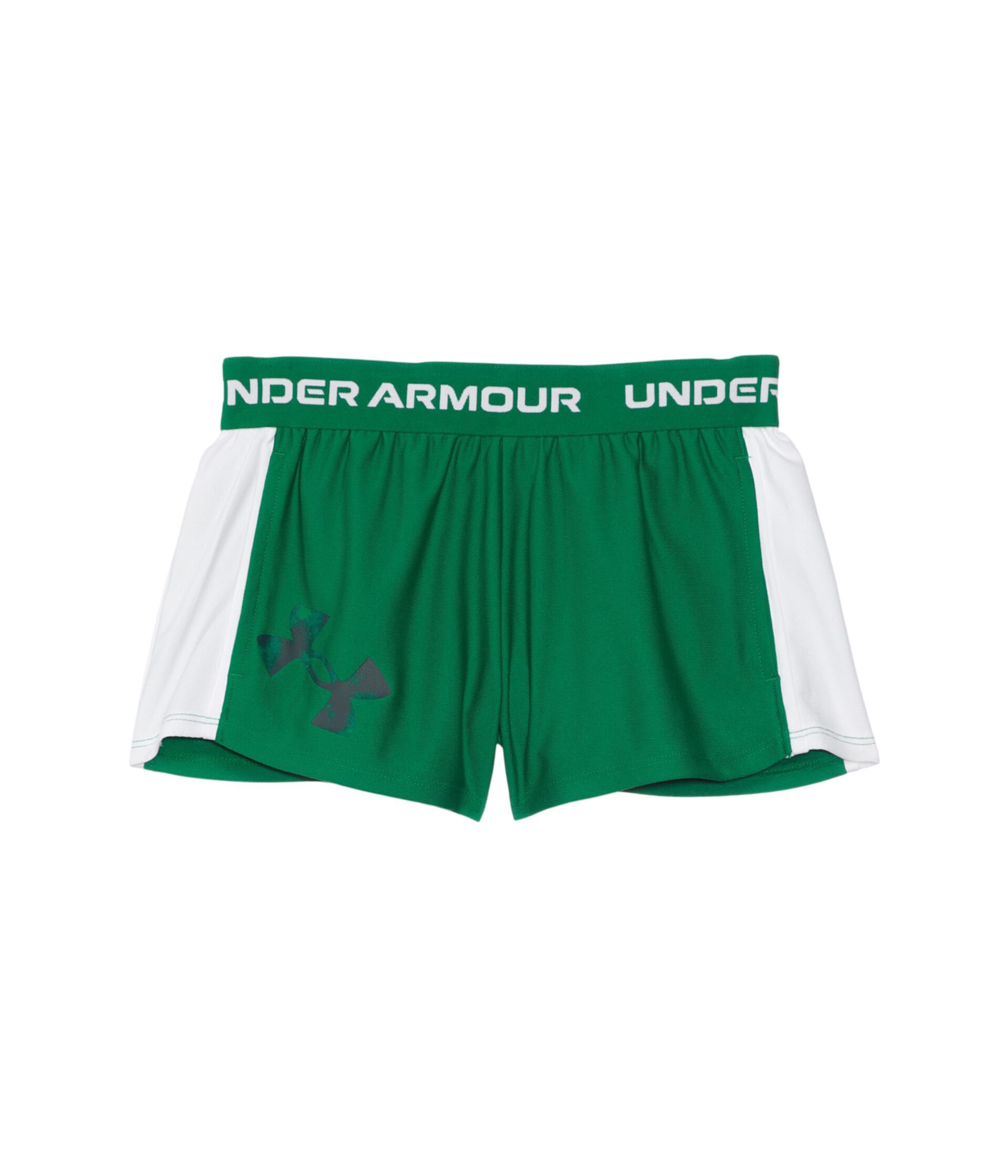 Tech Play Up Logo Shorts (Big Kid) Under Armour Kids