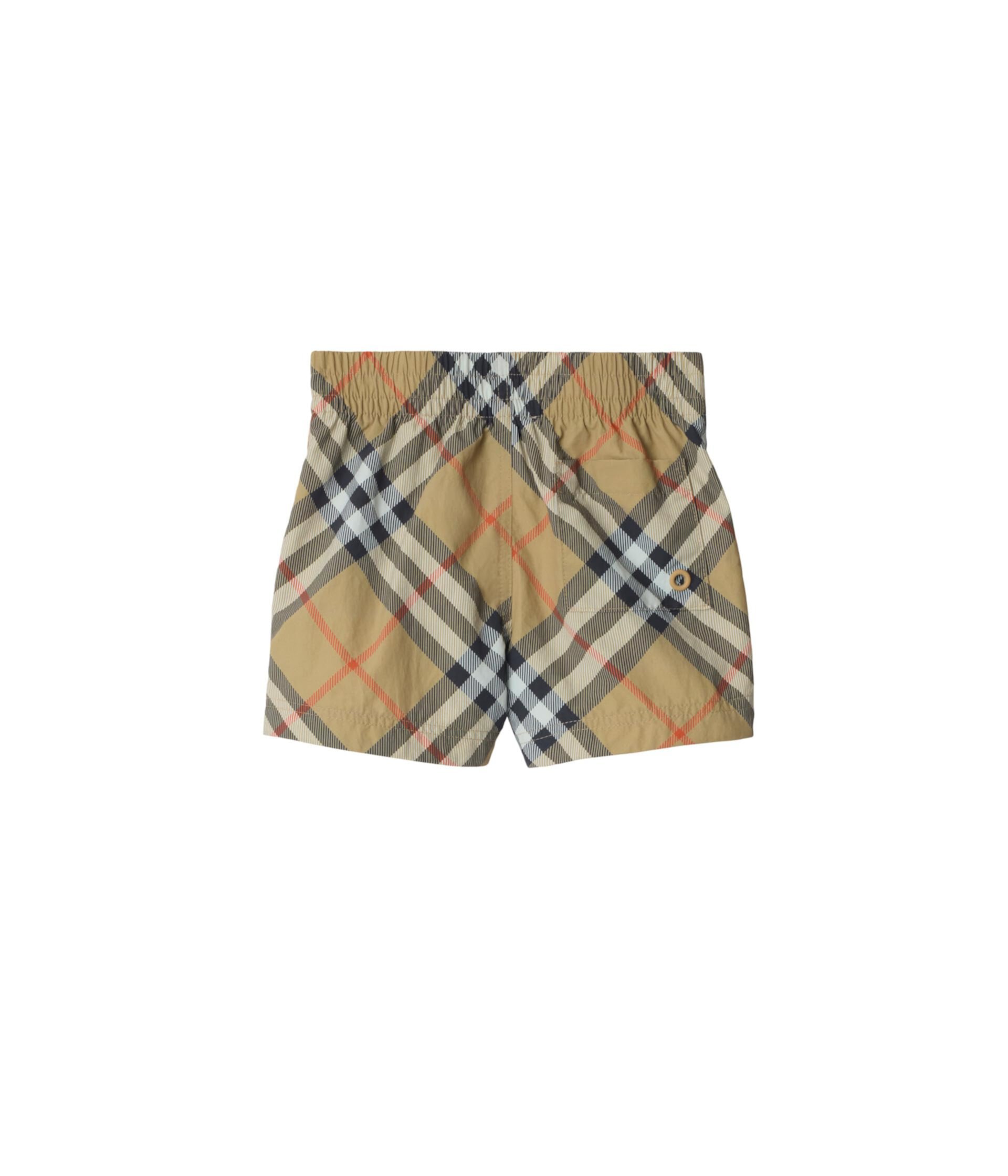 Atticus Check Swim Shorts (Toddler/Little Kid/Big Kid) Burberry