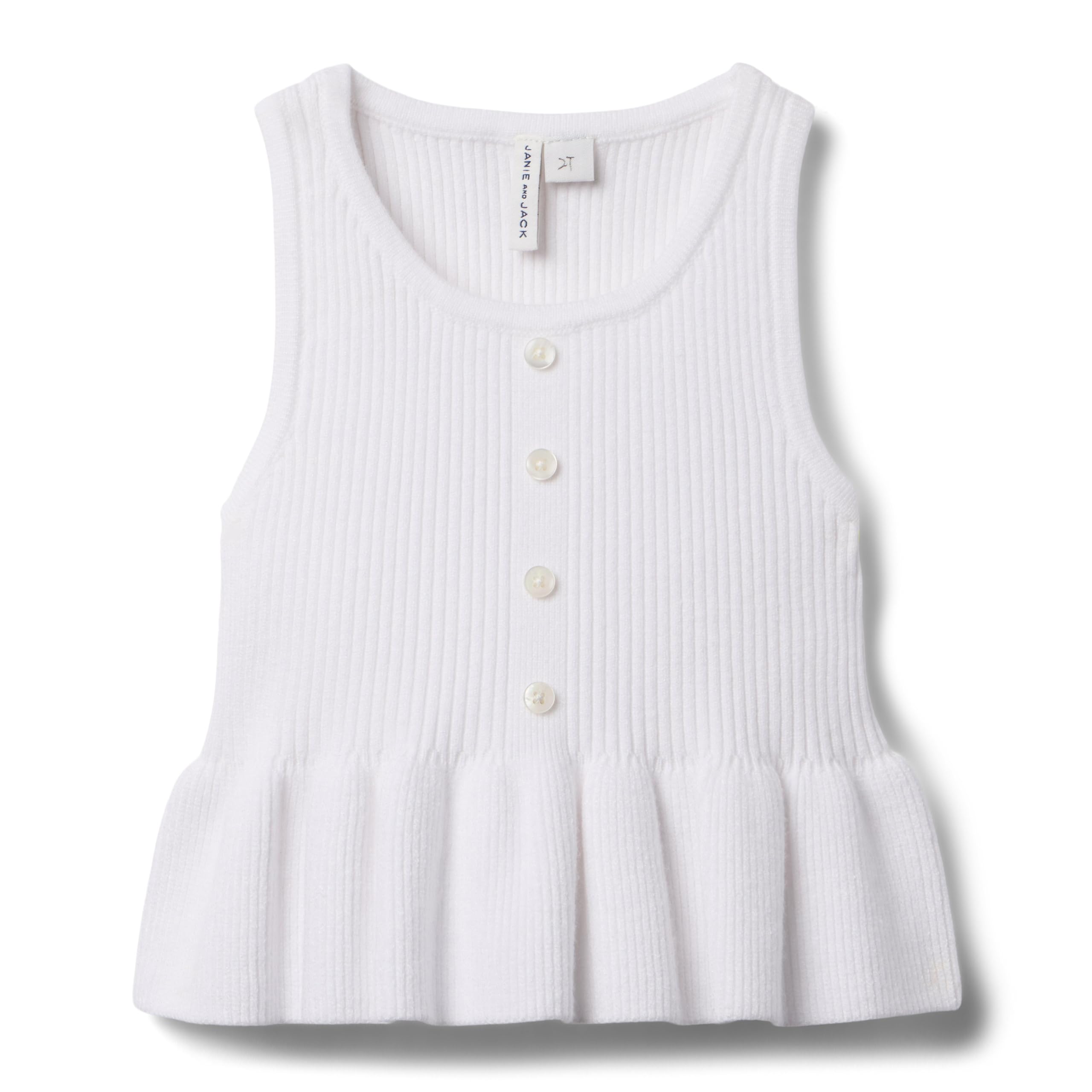 Peplum Sweater Top (toddler/Little Kid/Big Kid) Janie and Jack