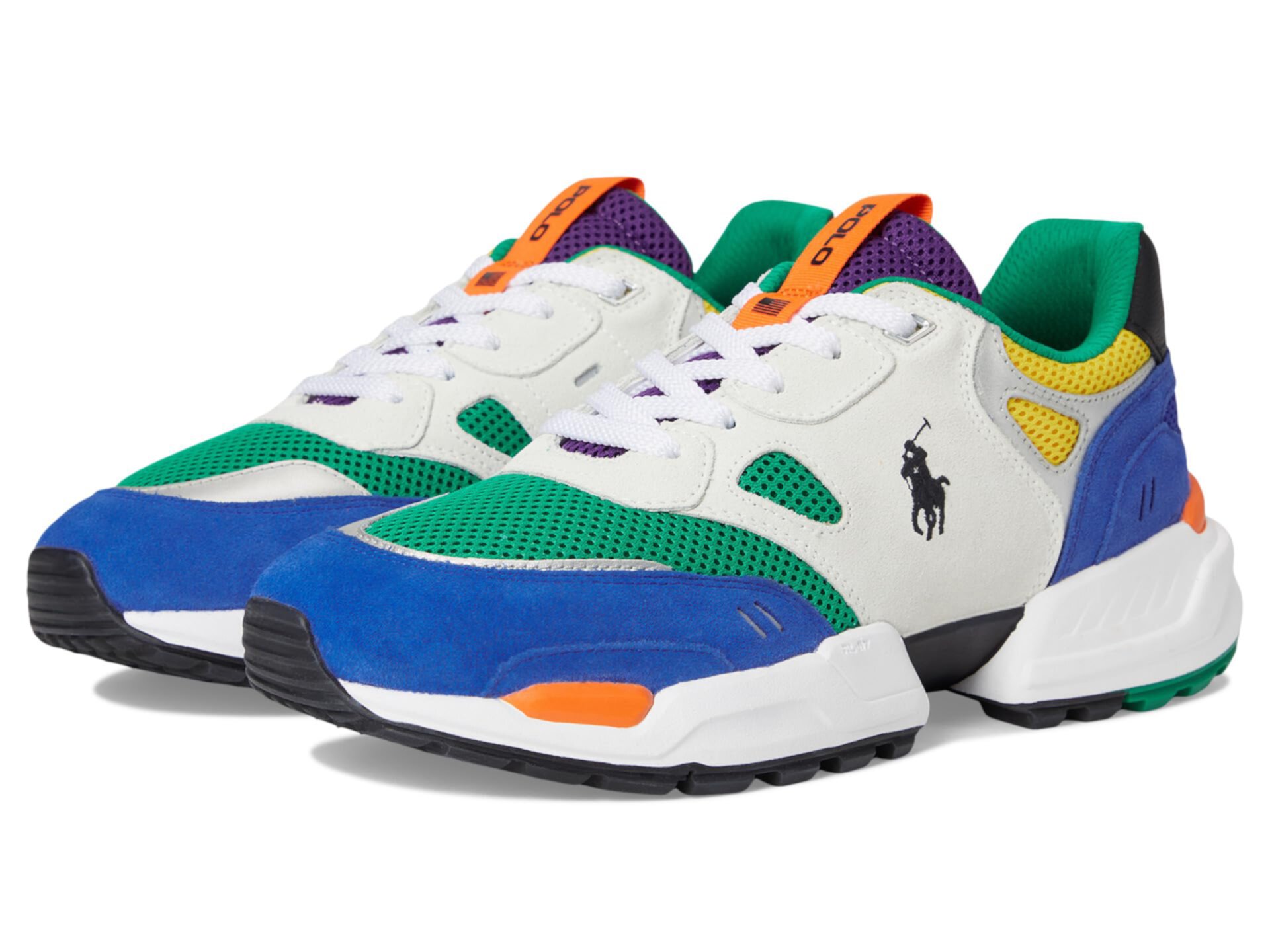 Jogger Suede & Mesh Sneaker Polo Ralph Lauren