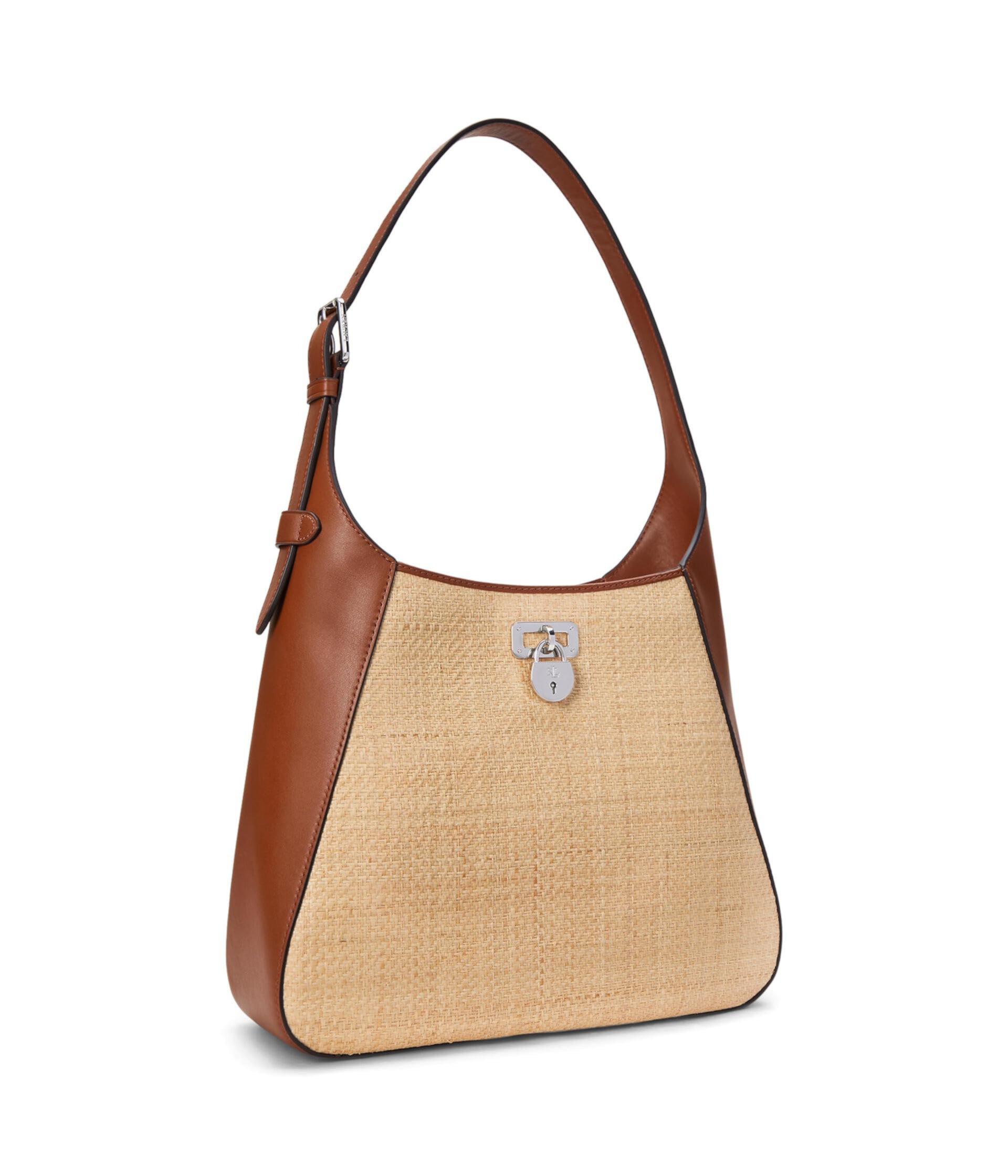 Raffia Large Tanner Shoulder Bag LAUREN Ralph Lauren