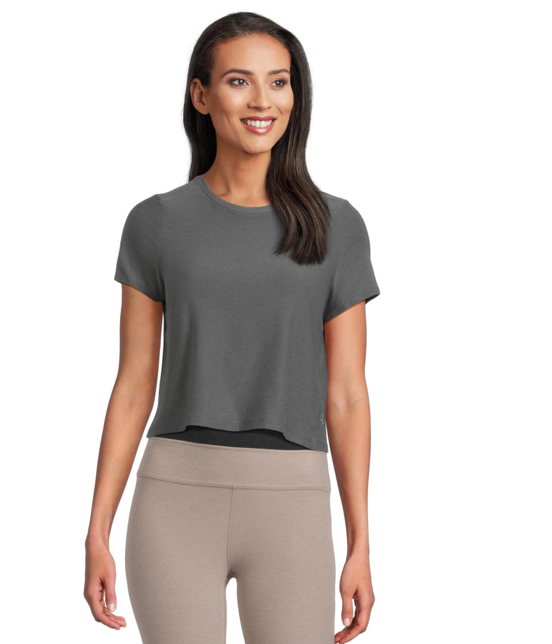 Featherweight Supreme Cropped Tee Beyond Yoga