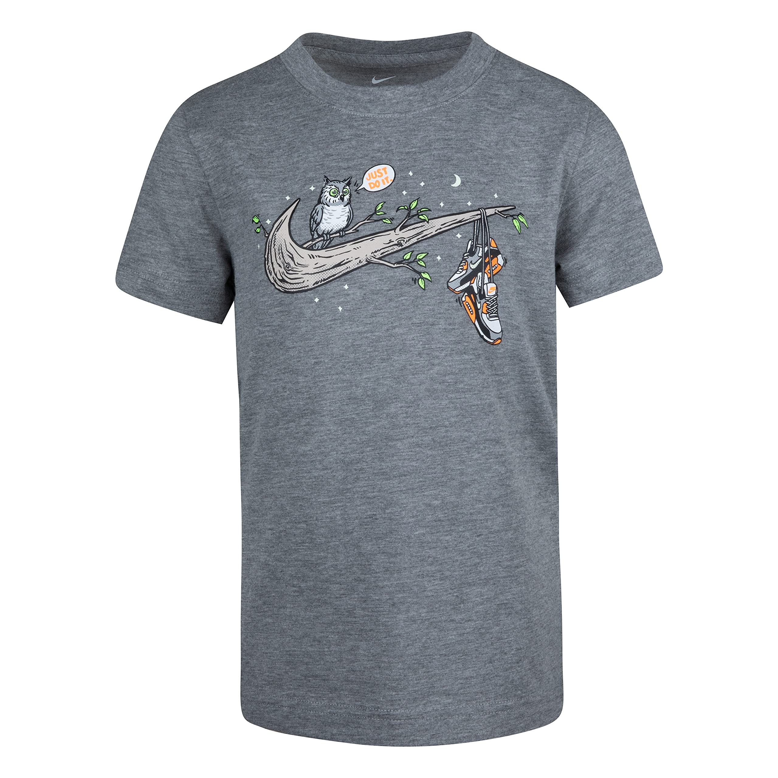 Night Games Swoosh Tee (Little Kids) Nike Kids