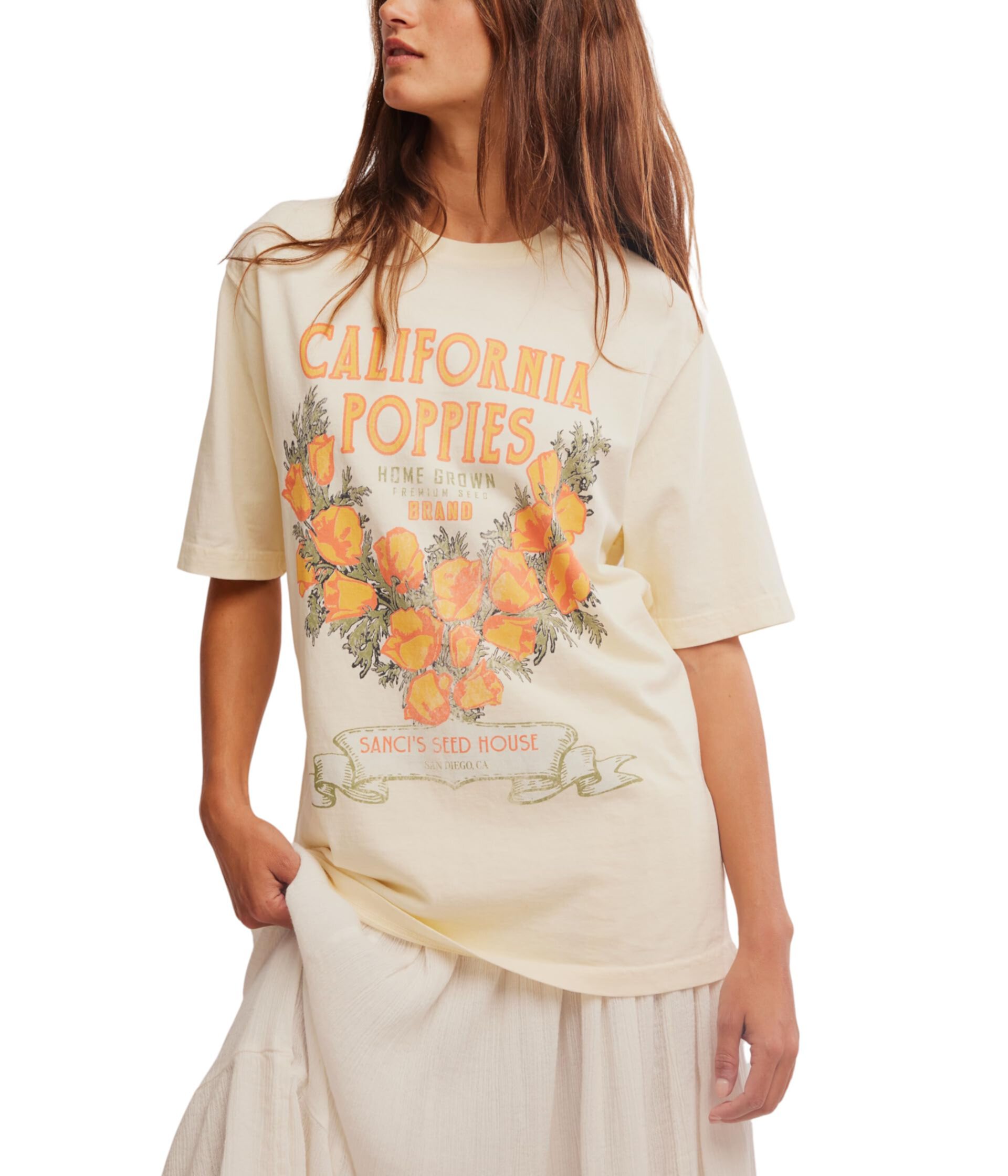 Harvest Vintage Wash Tee Free People