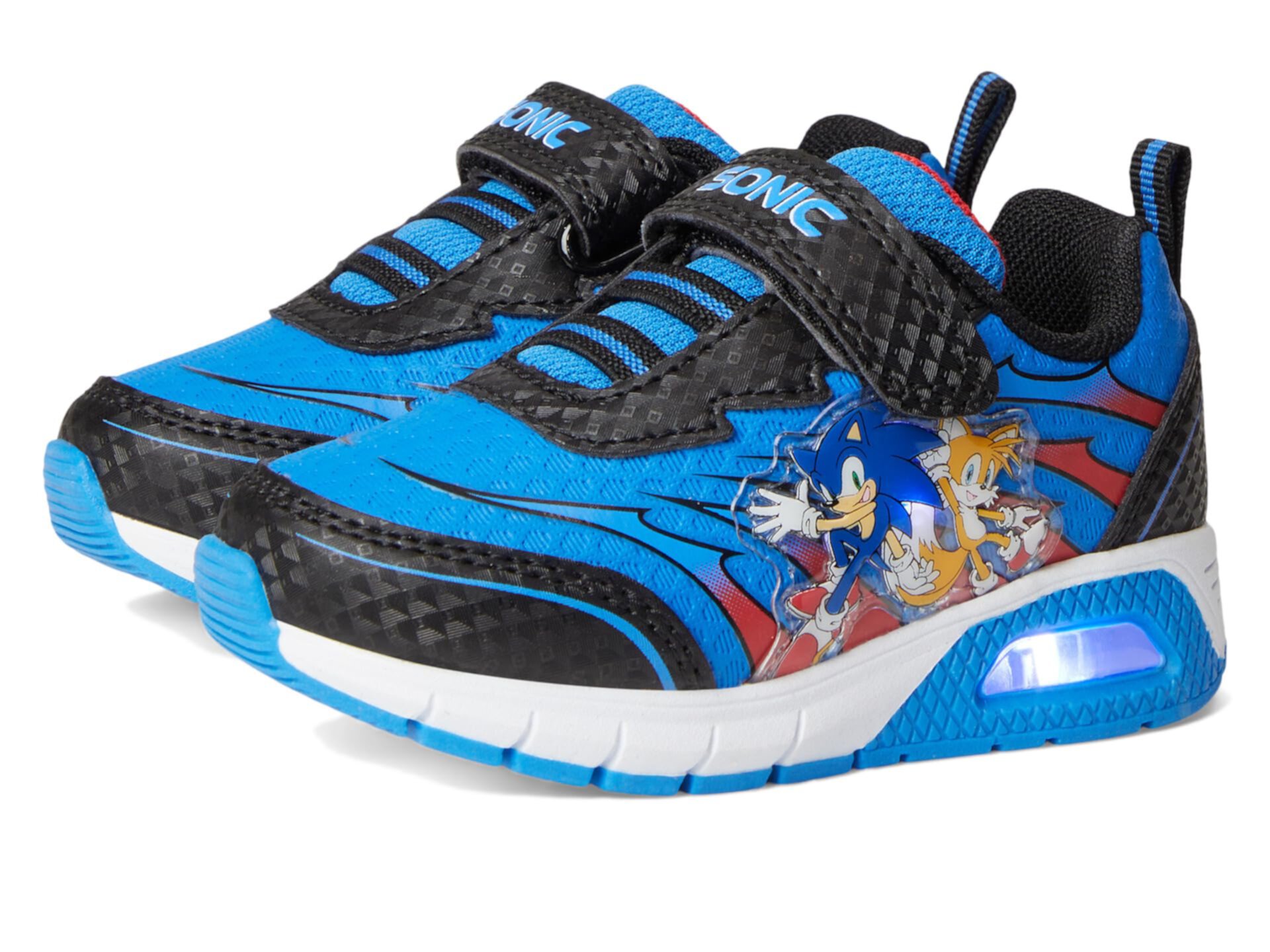 Sonic The Hedgehog Lighted Sneaker (Little Kid) Josmo