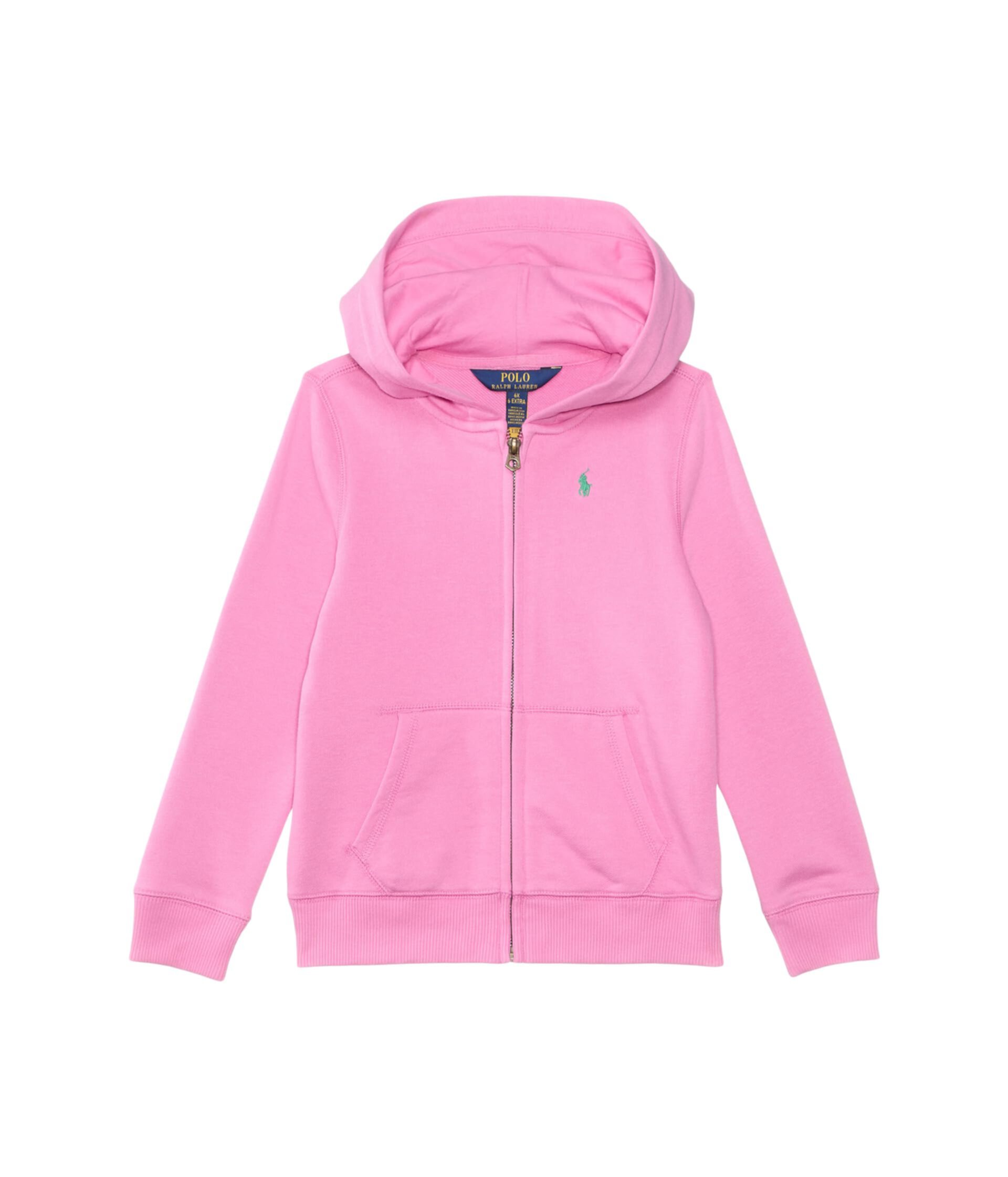 French Terry Full-Zip Hoodie (Big Kid) Polo Ralph Lauren