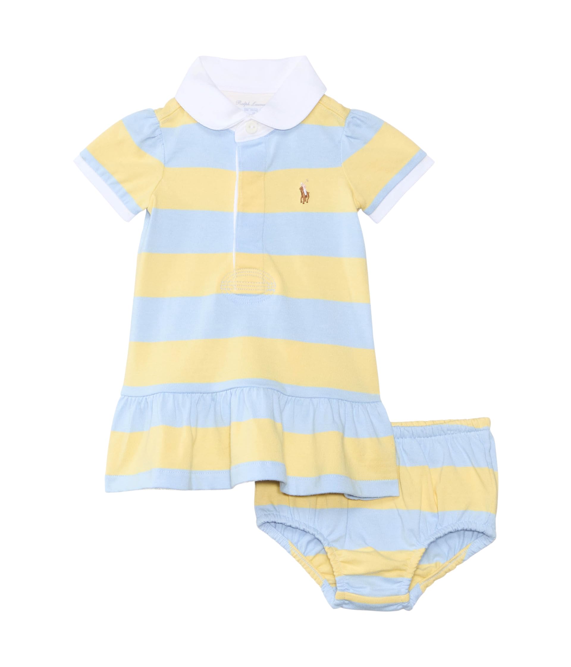 Cotton Jersey Rugby Dress (Infant) Polo Ralph Lauren