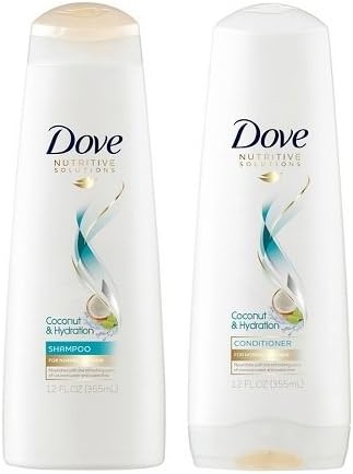 Dove Nutritive Solutions Coconut & Hydration Shampoo & Conditioner, 12 Fl. Oz. Each Dove