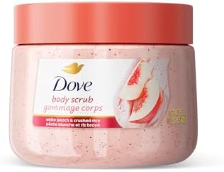 Dove Body Scrub Peach 15 Oz Dove