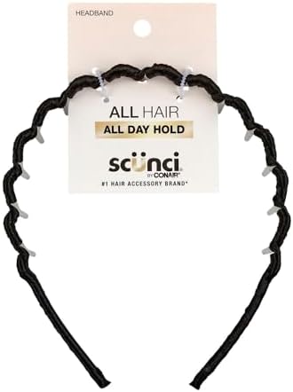 Scunci by Conair Birthday headband- Birthday girl head band- Birthday gifts for women or girls - Bright colors w/ tulle - 1 Count Conair