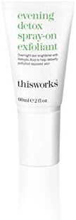 ~thisworks evening detox spray-on exfoliant: Skin Brightener, 60ml | 2 fl oz Thisworks