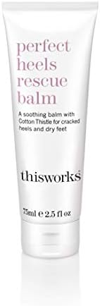 thisworks perfect heels rescue balm: Deeply Moisturizing Foot Balm to Repair and Perfect Parched Feet, 75ml | 2.5 oz Thisworks