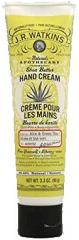 J.R. Watkins Aloe and Green Tea Hand Cream (1x3.3 Oz) J.R. Watkins