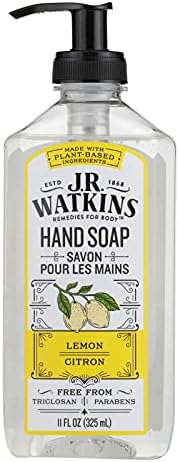 Hnd Soap Liq Lemon 11 Fz, 4 PACK Y J.R. Watkins