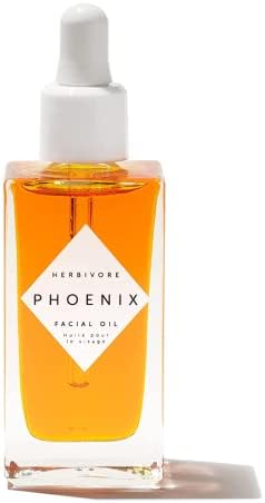 HERBIVORE Phoenix Rosehip Anti-Aging Face Oil – Hydrating with CoQ10, Antioxidants, and Vitamin E for Dry Skin, Plant-based, Vegan, Cruelty-free Herbivore