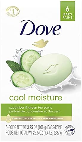 Dove Go Fresh Beauty Bar - Cool Moisture - 4 oz - 6 ct - 2 pk Dove