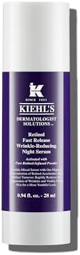 Kiehl's Fast Release Wrinkle-Reducing 0.3% Retinol Night Serum, Helps Accelerate Skin Surface Cell Renewal, Improves Fine Lines & Smooths Out Deep Wrinkles, for Youthful Appearance - 0.94 fl oz Kiehl's