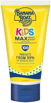 Banana Boat Kids Sunblock Lotion Spf100, Size: 4 Oz ( Pack of 4 ) Banana Boat