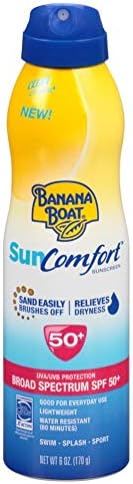 Banana Boat Suncomfort Spray Spf50 6oz Banana Boat