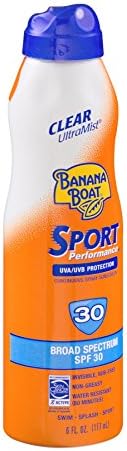 Banana Boat Sport Performance Spray Broad Spectrum Spf30 Banana Boat