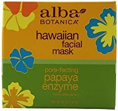 Alba Botanica Hawaiian Papaya Enzyme Facial Mask - 3 oz pack of - 1 Alba Botanica