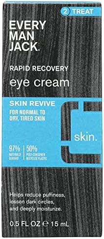 EVERY MAN JACK Revive Recovery Eye Cream, 0.5 FZ Every Man Jack