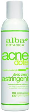 Alba Botanica Acnedote Maximum Strength Deep Clean Astringent, 6 Oz Alba Botanica