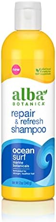 Alba Botanica Repair & Refresh Shampoo, Ocean Surf, 12 Oz Alba Botanica