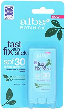 Alba Botanica, Sunscreen Sun Stick SPF 30, 0.5 Ounce Alba Botanica