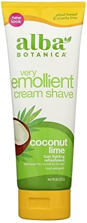 Shave Cream-Coconut Lime - 8 oz - Cream by Alba Botanica Alba Botanica