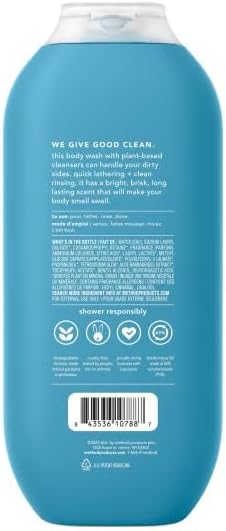 Method Glacier + Granite, Body Lotion 14 Fl Oz, Men Body Wash 18 Fl Oz, Deodorant 2.65 Oz, Men’s 2-in-1 Shampoo 14 Fl Oz, 1 CT (Variety Pack) Method