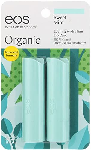 Eos Lip Balm Stick, Sweet Mint (Pack of 4)4 eos