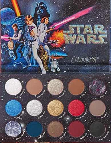 Colourpop Eyeshadow Palette Star-Wars Matte Metallic Colourpop