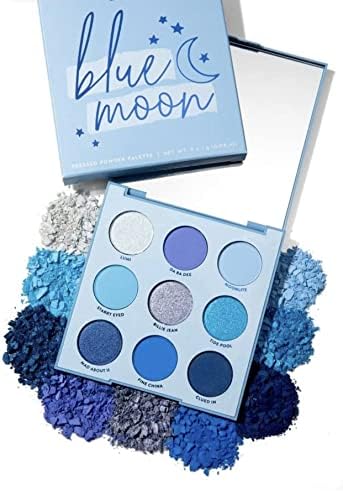 Colourpop Blue Moon Eyeshadow Palette, Powder Colourpop