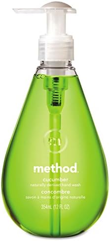 Method Gel Hand Wash, Cucumber, 12 Ounce Method