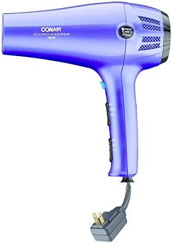 Conair Ionic Cordkeeper Dryer, Purple/Blue Conair