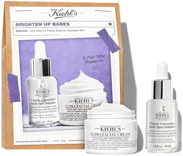 Kiehl's Brightening Skincare Set - $104 Value Routine Including Dark-Spot Fading Serum And Best-Selling Moisturizer - Brighten & Hydrate Skin Kiehl's