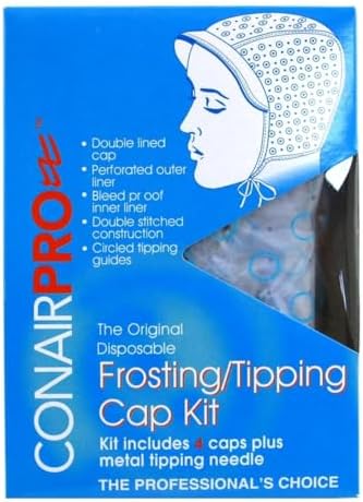 Conair Pro Frosting/Tipping Cap, 4 Count Conair