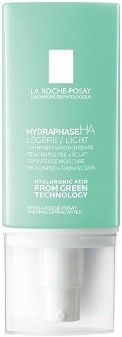 La Roche-Posay Hydraphase HA Light Face Moisturizer, Hyaluronic Acid Face Moisturizer with 72HR Hydration, Oil Free & Non-Comedogenic, 50 ML, 1.69 fl. oz. La Roche-Posay