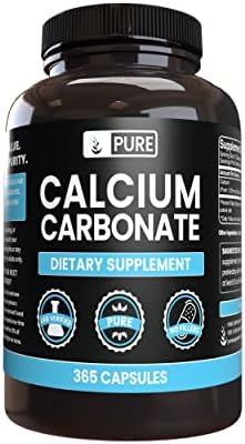 Pure Original Ingredients Calcium Carbonate No Magnesium Or Rice Fillers, Always Pure, Lab Verified Pure Original Ingredients