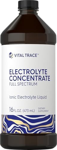 Carlyle Electrolyte Concentrate | 16 fl oz | Full Spectrum | Ionic Electrolyte Liquid | Non-GMO and Gluten Free Formula | by Vital Trace Carlyle