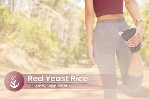 Pure Original Ingredients Red Yeast Rice Extract, (100 Capsules) Always Pure, No Additives Or Fillers, Lab Verified (100 Capsules) Pure Organic Ingredients