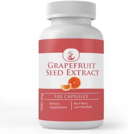 Pure Original Ingredients Grapefruit Seed Extract (100 Capsules) Always Pure, No Additives Or Fillers, Lab Verified Pure Organic Ingredients