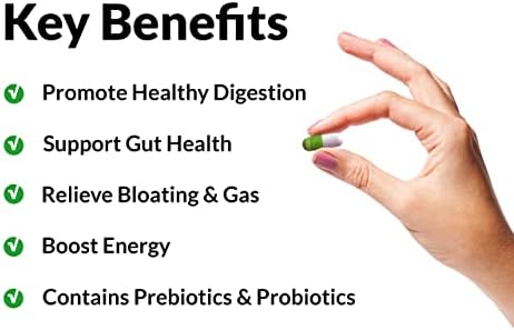 Force Factor ProbioSlim Probiotics for Women and Men, Probiotics for Digestive Health to Reduce Bloating, Gas, & Occasional Diarrhea, with Prebiotics, LactoSpore, & Green Tea for Energy, 30 Capsules Force Factor