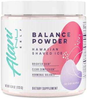 Alani Nu Balance Powder Hawaiian Shaved ICE | Supplement for Women | Hormonal Support | Weight Management and Clear Complexion | Gluten Free | Vegan | Sugar Free | 30 Servings Alani Nu