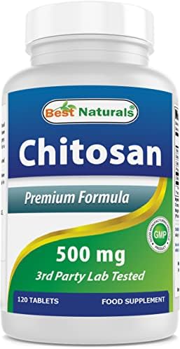 Best Naturals -- Chitosan -- 500 mg -- 120 Tablets Best Naturals