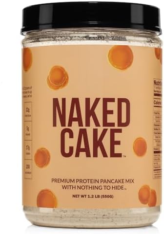 Naked Bake - Banana Bread Mix, Multi Purpose Protein Powder For Baking, Shakes, Pancakes, 15G Protein - Gluten Free, Non-Gmo, No Soy, No Artificial Sweeteners, Flavors Or Colors - 1 Lb Naked Nutrition