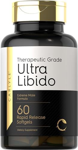 Carlyle Ultra Libido Supplement for Men | 60 Softgel Capsules | Extreme Male Formula | Non-GMO & Gluten Free Carlyle