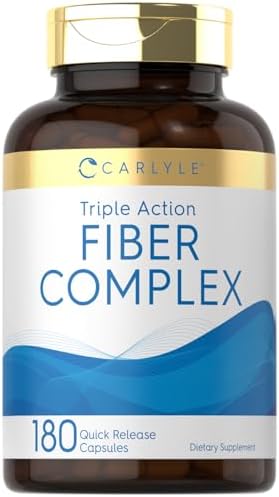 Carlyle Fiber Complex | 180 Capsules | Non-GMO Supplement | Triple Action Fiber Carlyle