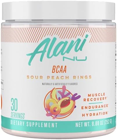 Alani Nu BCAA Hawaiian Shaved Ice | Branch Chain Essential Amino Acids | 2:1:1 Formula | Supplement Powder | Muscle Recovery Vitamins for Post-Workout | 30 Servings Alani Nu